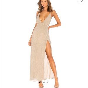 Hailee high slit maxi dress